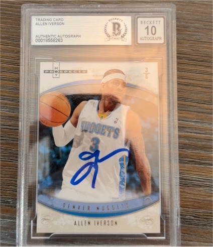 2007 Fleer Hot Prospects #3 Allen Iverson — front
