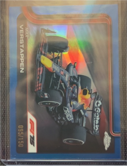 2025 Topps Chrome Formula 1 #95 Max Verstappen — front