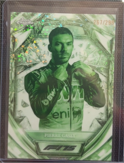2025 Topps Chrome Formula 1 #267 Pierre Gasly — front