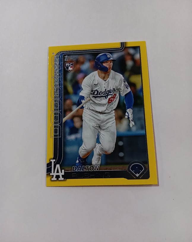 2025 Topps Update Series #US38 Dalton Rushing — front
