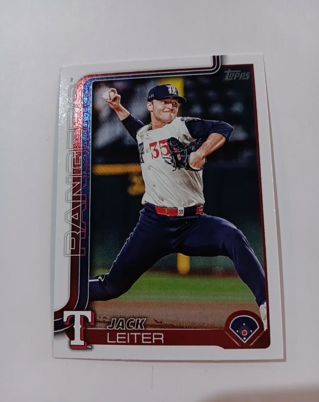2025 Topps Update #US165 Jack Leiter — front