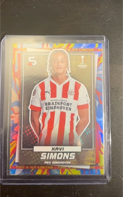 2022-23 Topps UEFA Superstars #155 Xavi Simons — front