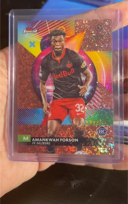 2023-24 Topps Finest UEFA Club Competitions #31 Amankwah Forson — front