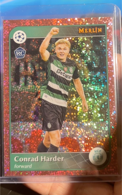 2024-25 Topps Merlin UEFA Club Competitions #158 Conrad Harder — front