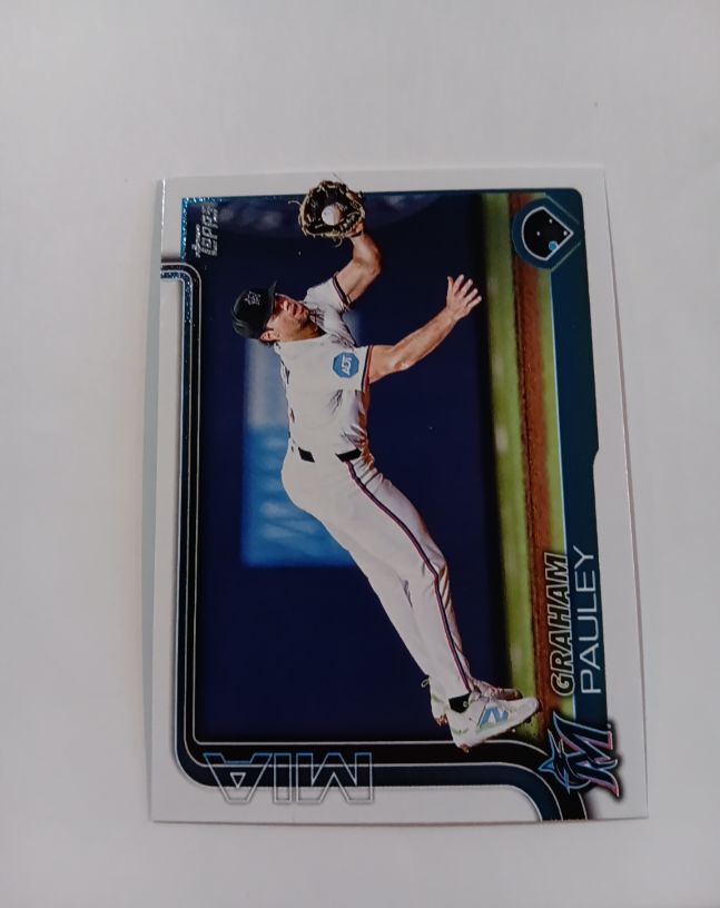 2025 Topps Update #US188 Graham Pauley — front