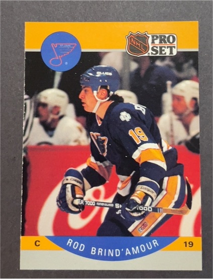 1990 Pro Set #259 Rod Brind'Amour — front