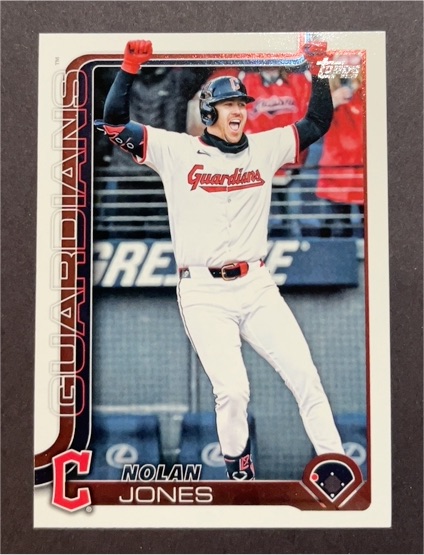 2025 Topps Update #US341 Nolan Jones — front
