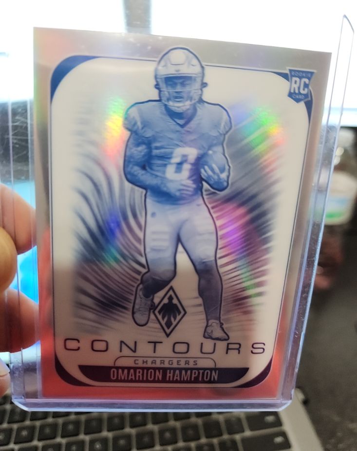 2025 Panini Phoenix #18 Omarion Hampton — front