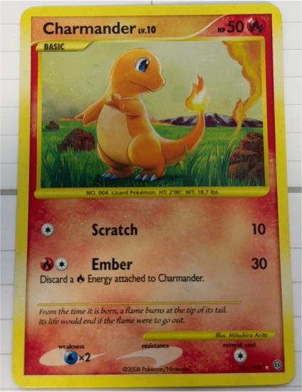 2008 Pokémon Stormfront #101 Charmander — front