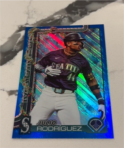 2025 Topps Holiday #H186 Julio Rodriguez — front