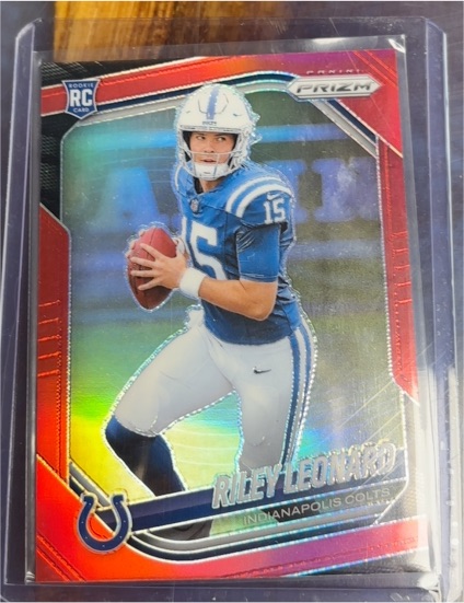 2023 Panini Prizm Rookie #RC Riley Leonard — front