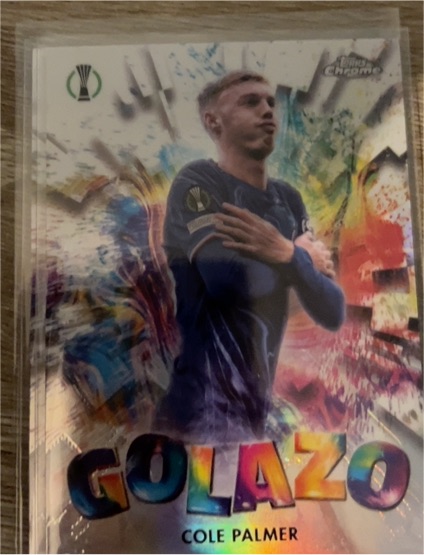 2024-25 Topps Chrome UEFA Club Competitions Golazo #GZ-2 Cole Palmer — front