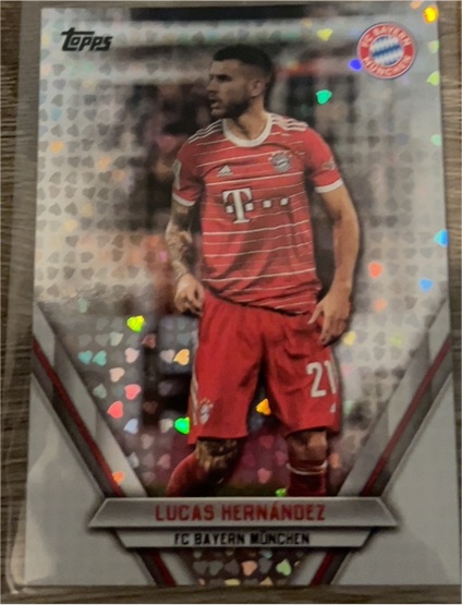 2022-23 Topps FC Bayern Munich Lucas Hernandez — front