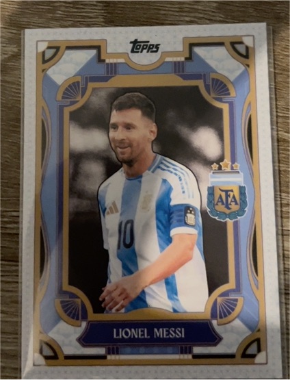 2024 Topps Argentina Team Set #36 Lionel Messi — front