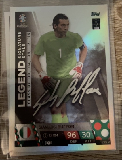 2024 Topps Match Attax Euro #LSS9 Gianluigi Buffon — front