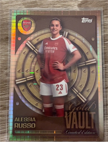 2025 Topps Arsenal #GV-23 Alessia Russo — front