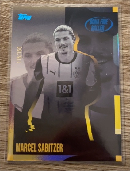 2024 Topps Bona Fide Baller #Marcel Sabitzer — front