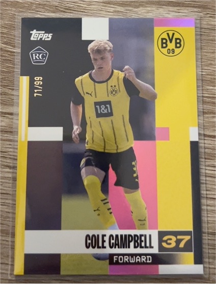 2024-25 Topps #37 Cole Campbell — front