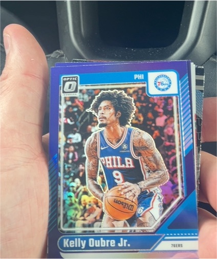 2024-25 Panini Donruss Optic #190 Kelly Oubre Jr. — front