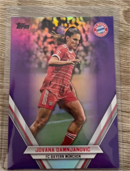 2022-23 Topps FC Bayern Munchen #Jovana Damnjanovic — front