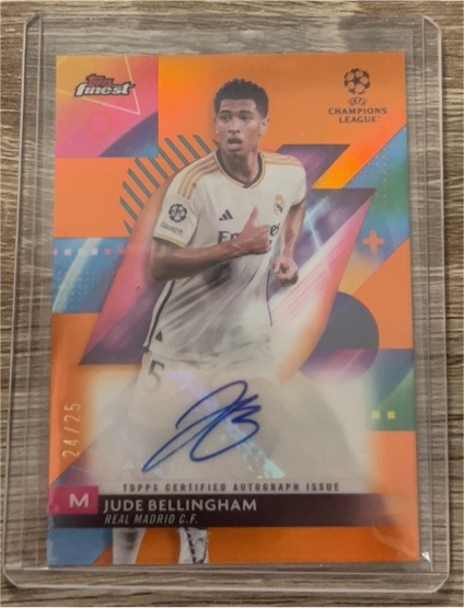 2023-24 Topps Finest UEFA Club Competitions #112 Jude Bellingham — front