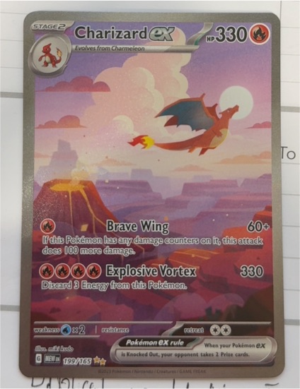 2023 Pokémon Scarlet & Violet 151 #199 Charizard ex — front