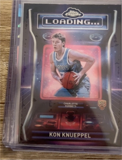 2025-26 Topps Chrome #LD-13 Kon Knueppel — front