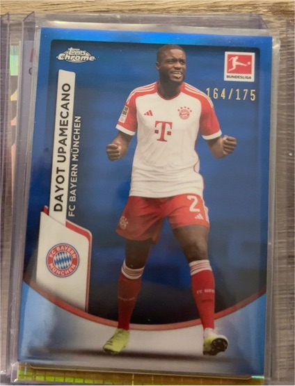 2023-24 Topps Chrome Bundesliga #86 Dayot Upamecano — front