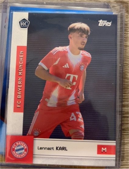 2025 Topps #M Lennart Karl — front
