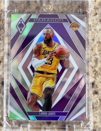 2023-24 Panini Phoenix #14 LeBron James Paragon — front