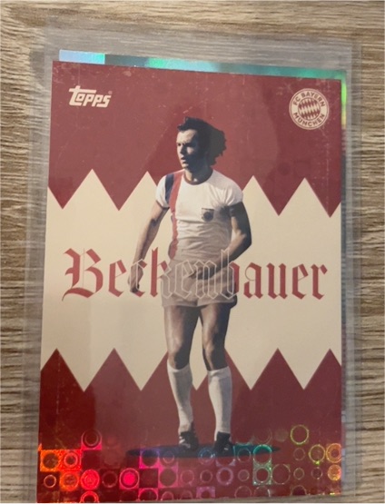 2024 Topps Franz Beckenbauer FC Bayern Munich — front