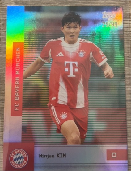 2025 Topps #D Minjae Kim — front