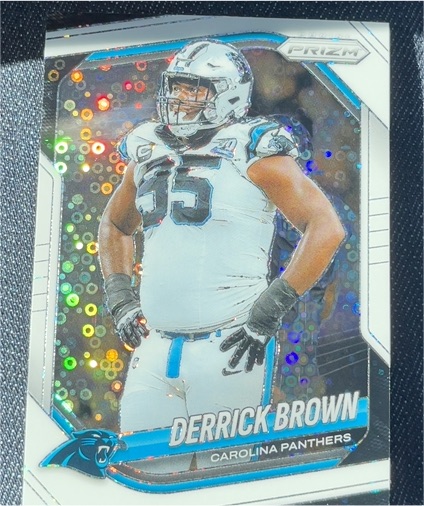 2025 Panini Prizm #76 Derrick Brown — front