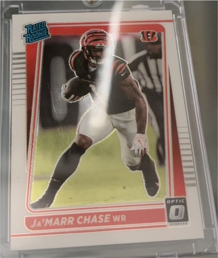 2021 Panini Donruss Optic #207 Ja'Marr Chase — front