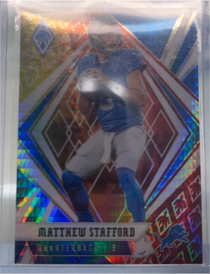 2020 Panini Phoenix #9 Matthew Stafford — front