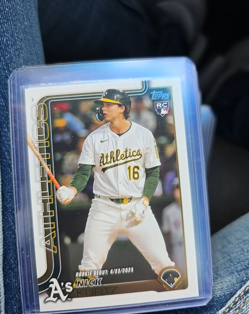 2025 Topps Update Series #US197 Nick Kurtz — front