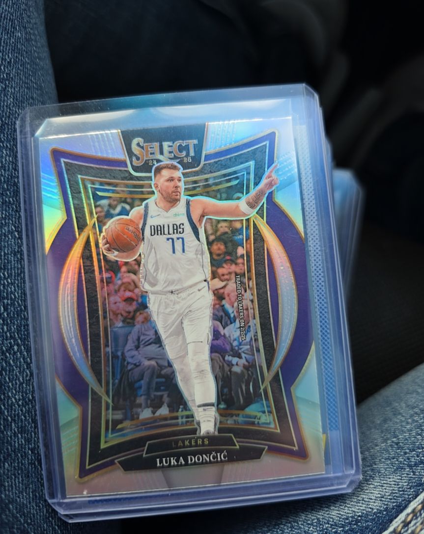 2024-25 Panini Select Concourse #56 Luka Dončić — front