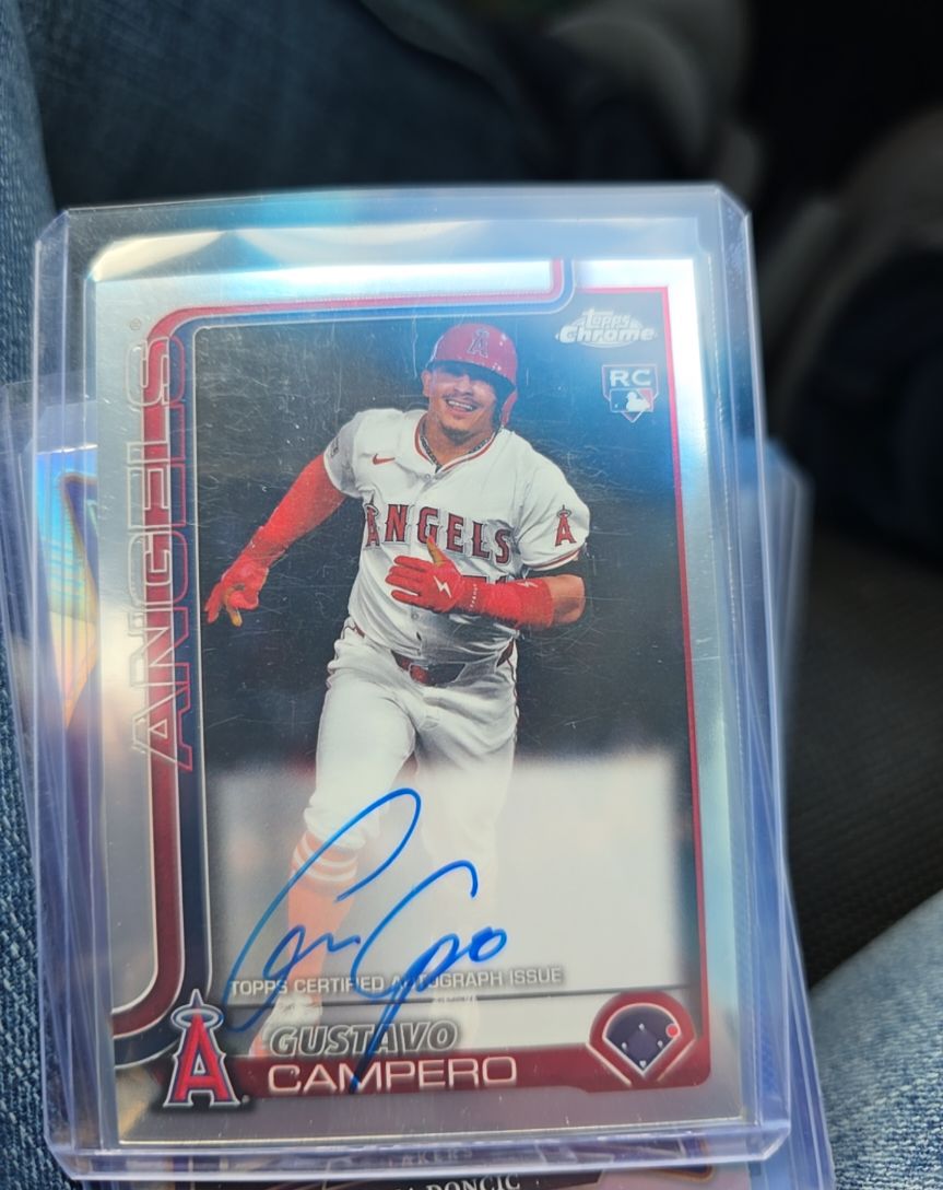 2025 Topps Chrome #RA-GCA Gustavo Campero — front