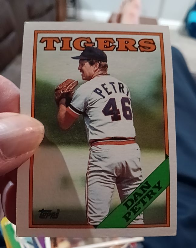 1988 Topps #78 Dan Petry — front