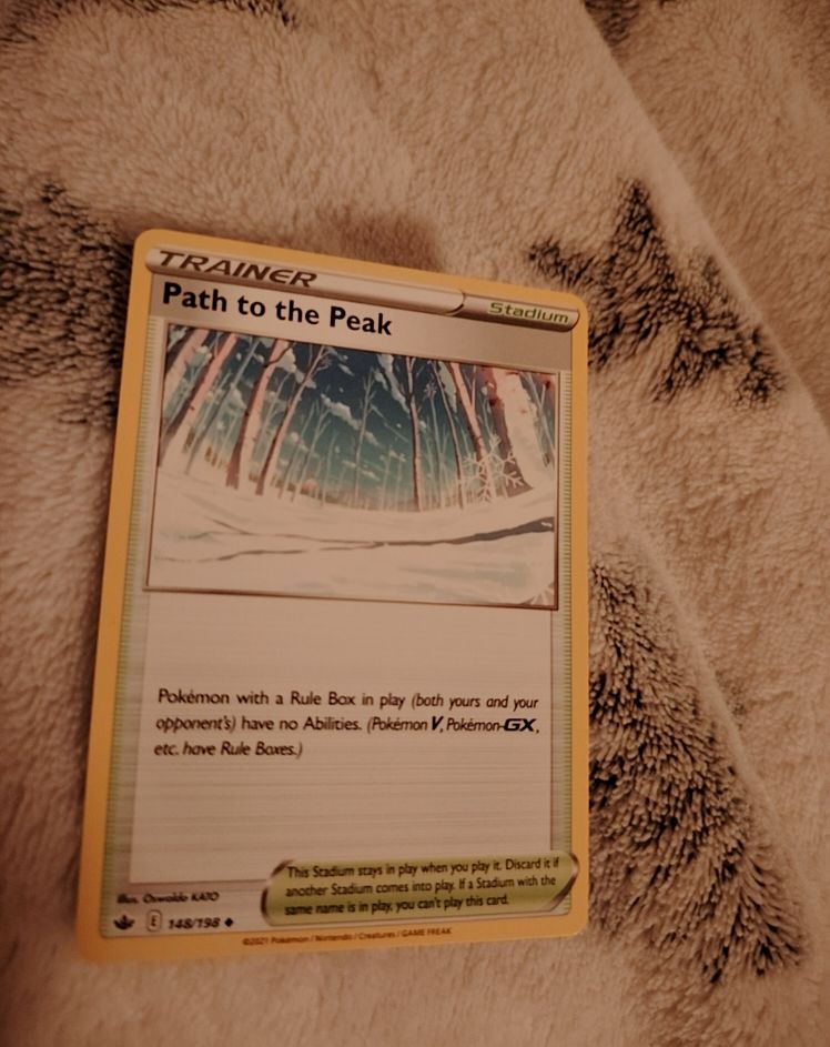 2021 Pokémon TCG Chilling Reign #148 Path to the Peak — front