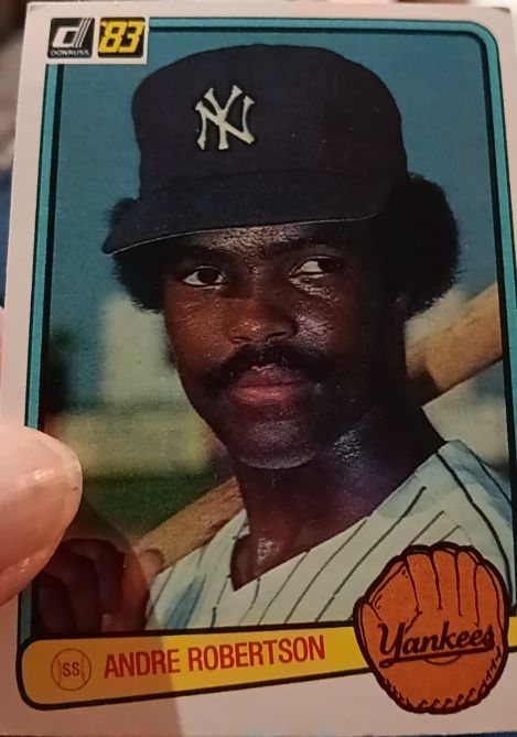 1983 Donruss #387 Andre Robertson — front