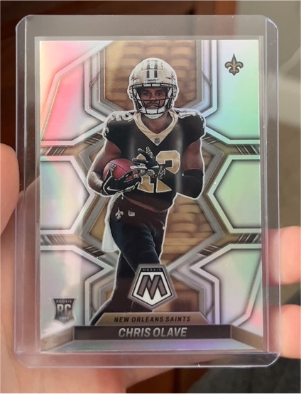 2022 Panini Mosaic #277 Chris Olave — front