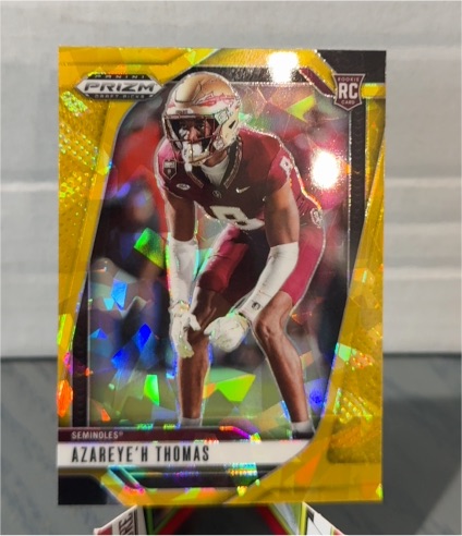 2025 Panini Prizm Draft Picks #7 Azareye'h Thomas — front