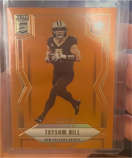 2025 Panini Donruss Elite #50 Taysom Hill — front