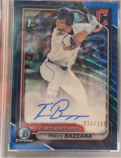 2024 Bowman Chrome #024/150 Travis Bazzana — front