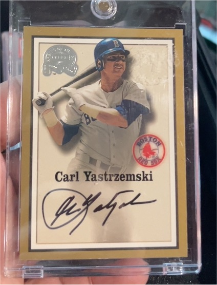 2000 Fleer Greats of the Game #79 Carl Yastrzemski — front