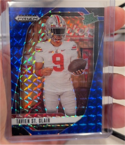 2025 Panini Prizm Draft Picks #162 Tavien St. Clair — front