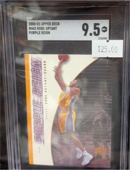 2000-01 Upper Deck #443 Kobe Bryant Purple Reign — front