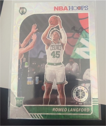 2019-20 Panini NBA Hoops Premium Stock #211 Romeo Langford — front