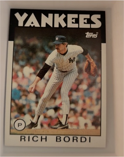 1986 Topps #94 Rich Bordi — front